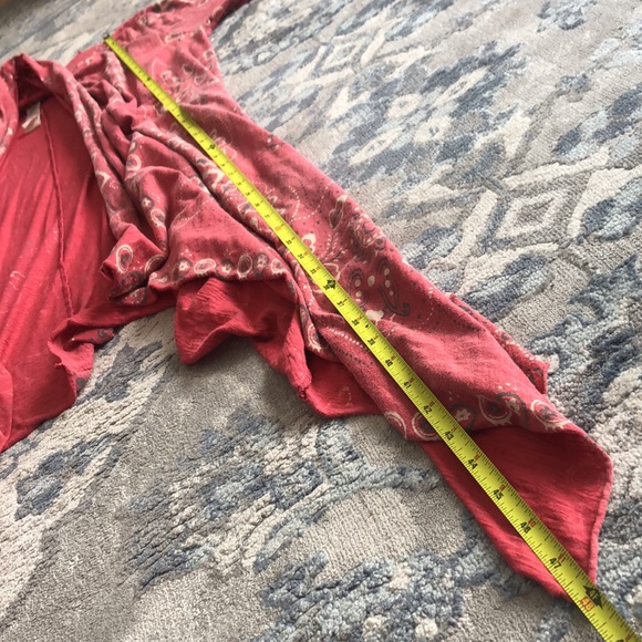 MAGNOLIA PEARL Stargazer Bandana red cardigan - Picture 14 of 14